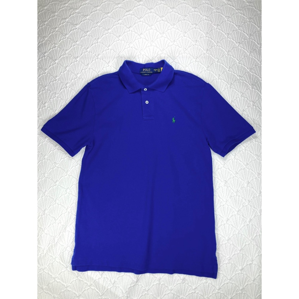 Polo Ralph Lauren Classic Fit Polo Shirt Kids XL Blue Pony Logo Sporty Preppy